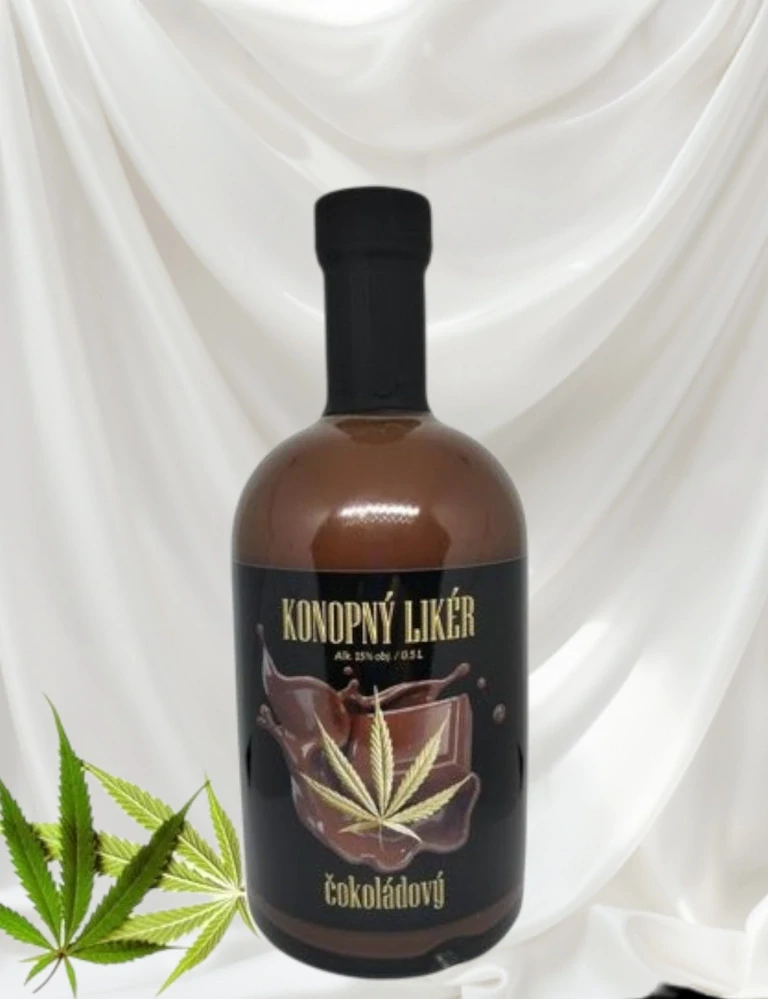 Konopný likér čokoládový